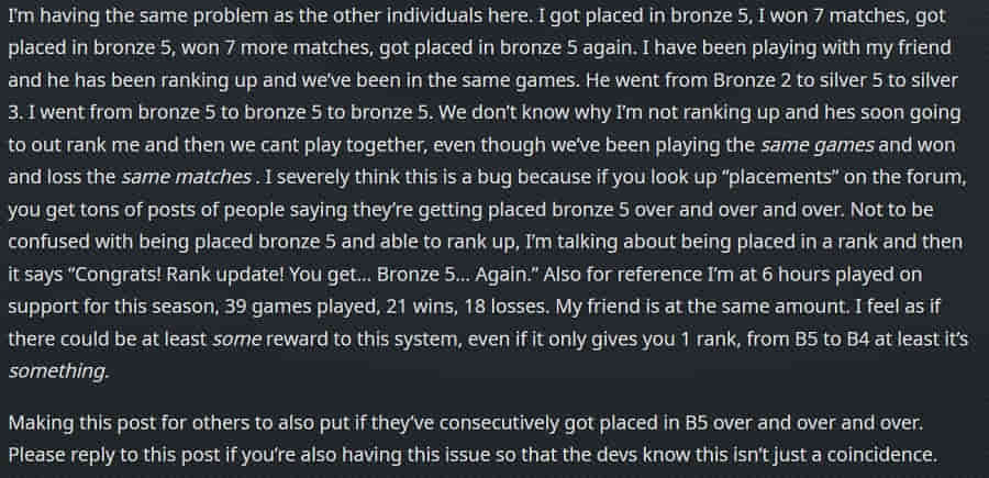 Overwatch 2: Bronze 5 Bug/Ranking System Broken - FIXED